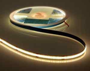 TAŚMA LED COB 12W BIAŁA NEUTRAL 12V LINIA NEON 5MB