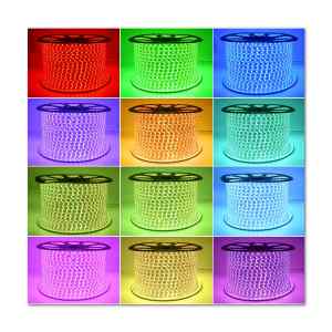 TAŚMA LED 5050 RGB 230V 220V 1MB 60 LED 1 MB