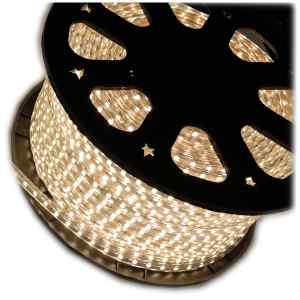 TAŚMA LED 5050 230V 220V BIAŁA CIEPŁA 1MB 3 CHIP