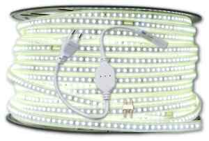 ZESTAW 15 MB TAŚMA 120 LED 230V BIAŁA ZIMNA MOCNA