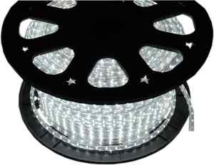 TAŚMA LED SMD 3528 230V 220V BIAŁA ZIMNA 1MB 4,8W