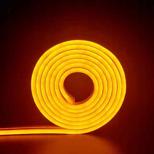 TAŚMA LED NEON FLEX 12V POMARAŃCZOWY 1 MB 10W 6x12