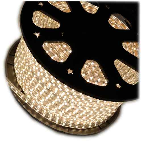 TAŚMA LED 5050 230V 220V BIAŁA CIEPŁA 1MB 3 CHIP