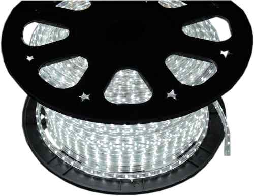 TAŚMA LED SMD 3528 230V 220V BIAŁA ZIMNA 1MB 4,8W