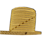  TAŚMA 2835 220V 230V 276 LED/1MB BIAŁA CIEPŁA 
