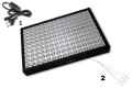 PANEL LAMPA LED DO UPRAWY ROŚLIN 600 W PRO CZARNY