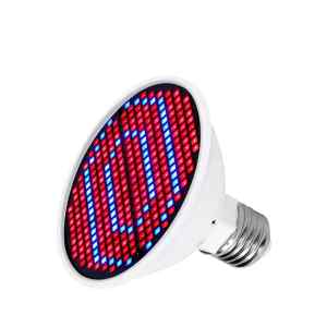 ŻARÓWKA LED GROW LIGHT DO UPRAWY ROŚLIN 20W E27 300 LED