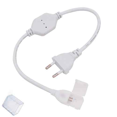 STABILIZATOR Z WTYCZKĄ DO TAŚMY LED 2835 120 LED CIĘTEJ CO 20 CM KLIK