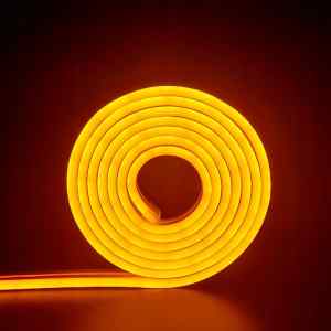 TAŚMA LED NEON FLEX 12V POMARAŃCZOWY 10W 6x12 5 MB