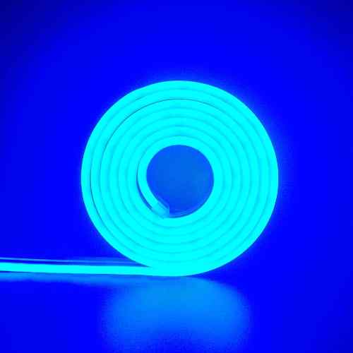 TAŚMA LED NEON FLEX 12V NIEBIESKA 1 MB 10W 6x12