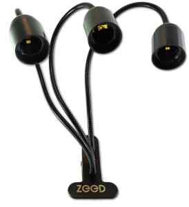 LAMPA KLIPS STATYW OPRAWA DO 3 ŻARÓWEK E27 METAL