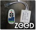 KONTROLER Z PILOTEM NA PODCZERWIEŃ DO TAŚM LED 220V - 230V 