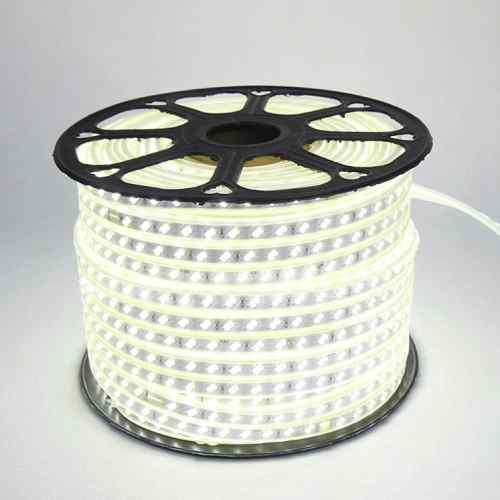 TAŚMA LED 5730 220V 230V 120 DIOD 1 MB BIAŁA ZIMNA