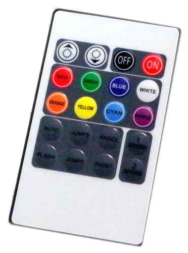 KONTROLER Z PILOTEM NA PODCZERWIEŃ DO TAŚMY LED 230V 5050 RGB i WĘŻA NEON RGB
