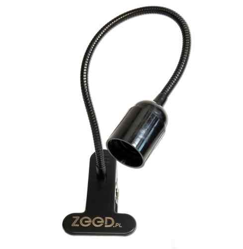 LAMPA KLIPS STATYW OPRAWA DO 1 ŻARÓWKI E27 CZARNY