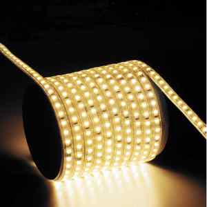 TAŚMA LED 230V 2835 120 DIOD 10W BIAŁA NEUTRALNA CIĘTA CO 10 CM BEZ ZASILACZA