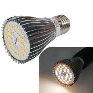 ŻARÓWKA DO ROŚLIN LED GROW BIAŁA FULL SPECTRUM 40W ZIMNA + CIEPŁA + IR + UV