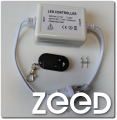 KONTROLER RADIOWY Z PILOTEM DO TAŚM LED 220V - 230V 