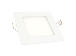 PANEL LED PODTYNKOWY KWADRAT WPUSZCZANY 6W BIAŁY CIEPŁY / ZIMNY