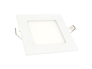 PANEL LED PODTYNKOWY KWADRAT WPUSZCZANY 6W BIAŁY CIEPŁY / ZIMNY