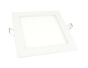PANEL LED PODTYNKOWY KWADRAT WPUSZCZANY 12W BIAŁY ZIMNY / CIEPŁY