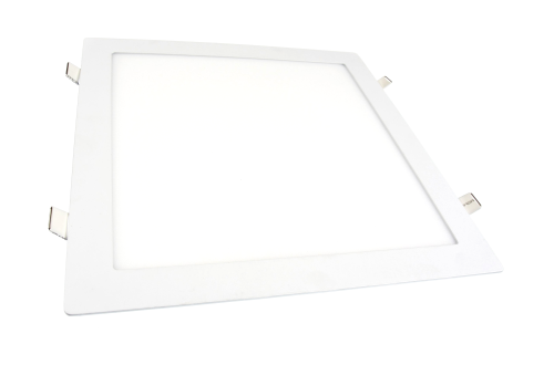 PANEL LED PODTYNKOWY KWADRAT WPUSZCZANY 24W BIAŁY ZIMNY / CIEPŁY