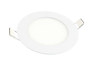 PANEL LED PODTYNKOWY OKRĄGŁY WPUSZCZANY 6W BIAŁA ZIMNA / CIEPŁA