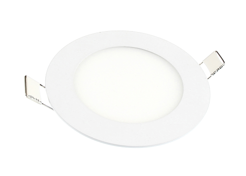 PANEL LED PODTYNKOWY OKRĄGŁY WPUSZCZANY 6W BIAŁA ZIMNA / CIEPŁA
