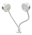 LAMPA LED DO ROŚLIN GROWBOX PODWÓJNA 10W Z KLIPSEM PŁASKA