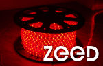  TAŚMA LED SMD 2835 230V 220V CZERWONA 1MB 