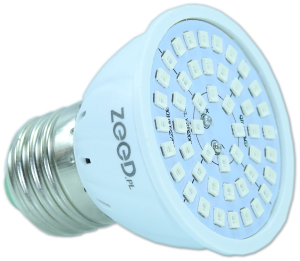 ŻARÓWKA LED GROW LIGHT DO UPRAWY ROŚLIN 5W E27