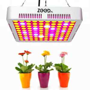 PANEL LAMPA LED DO UPRAWY ROŚLIN 300W PROFESJONALNY BIAŁY