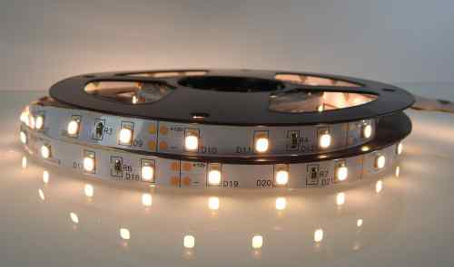 TAŚMA LED SMD 2835 12V  BIAŁA CIEPŁA ROLKA 5MB IP20 60 LED/MB