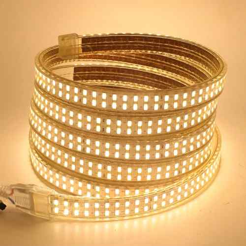  TAŚMA 5730 220V 230V 240 LED/1MB BIAŁA CIEPŁA