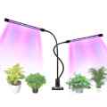LAMPA LED DO UPRAWY ROŚLIN GROWBOX PODWÓJNA 20W DŁUGIE RAMIĘ