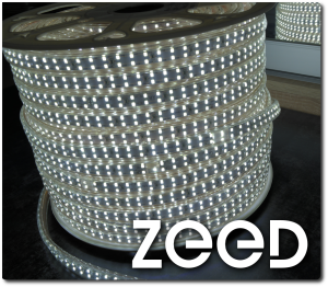  TAŚMA 2835 220V 230V 180 LED/1MB BIAŁA ZIMNA