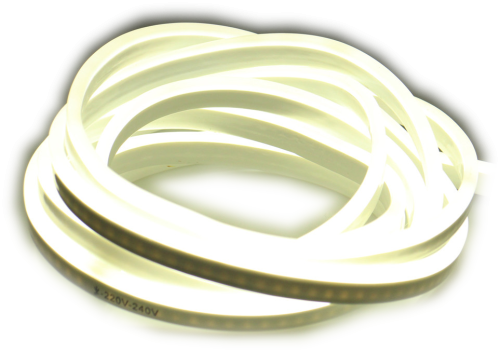 TAŚMA WĄŻ NEON FLEX 2835 120 LED 220V 230V BIAŁA ZIMNA