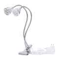 LAMPA LED DO ROŚLIN GROWBOX PODWÓJNA 10W Z KLIPSEM